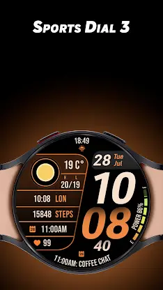 Sports Dial 3 - Watch face screenshot 1