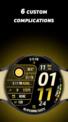Sports Dial 3 - Watch face screenshot 4