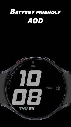 Sporty Dial 2 - Watch face screenshot 6