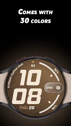 Sporty Dial 2 - Watch face screenshot 2