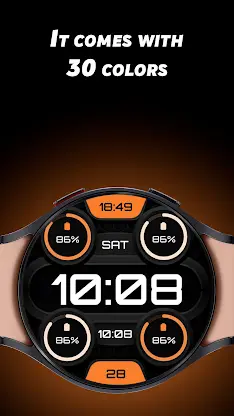 Sporty Pro - Watch face screenshot 2