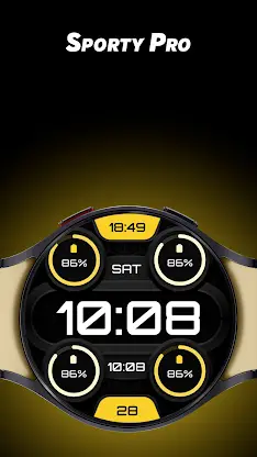 Sporty Pro - Watch face screenshot 1