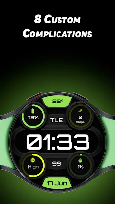 Sporty Pro - Watch face screenshot 5