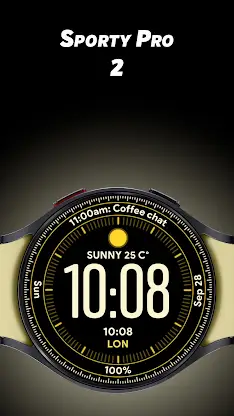 Sporty Pro 2 - Watch face screenshot 1