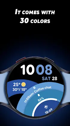 Strap Dial 3 - Watch face screenshot 2
