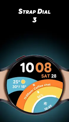 Strap Dial 3 - Watch face screenshot 1
