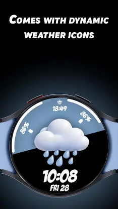 Strap Weather - Watch face screenshot 2