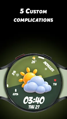Strap Weather - Watch face screenshot 5