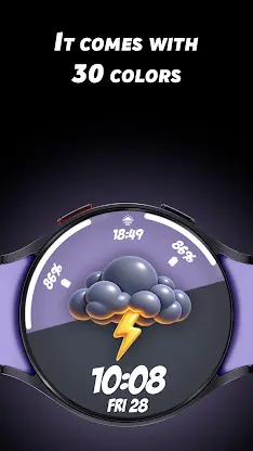 Strap Weather - Watch face screenshot 3