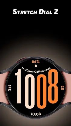 Stretch Dial 2 - Watch face screenshot 1