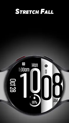 Stretch Fall - Watch face screenshot 1