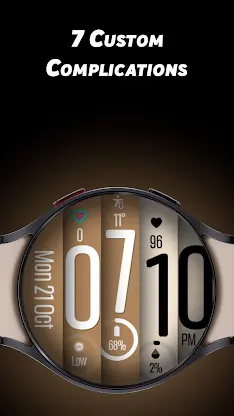 Stretch Fall - Watch face screenshot 5