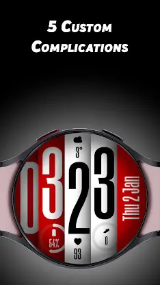 Stretch Fall 2 - Watch face screenshot 5