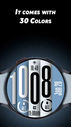 Stretch Fall 2 - Watch face screenshot 2