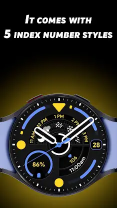 Ultra Analog 3 - Watch face screenshot 4