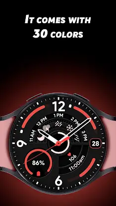 Ultra Analog 3 - Watch face screenshot 2