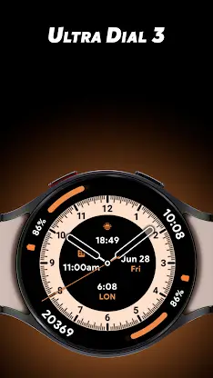 Ultra Dial 3 - Watch face screenshot 1
