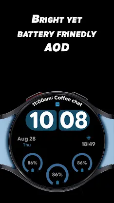 Ultra Digital - Watch face screenshot 6