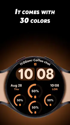 Ultra Digital - Watch face screenshot 2
