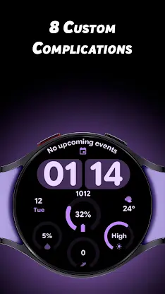 Ultra Digital - Watch face screenshot 5