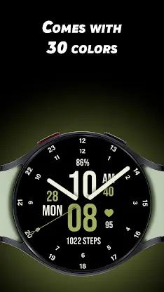 Ultra Hybrid - Watch face screenshot 2