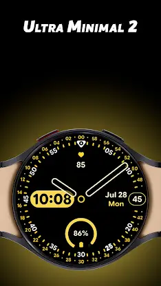 Ultra Minimal 2 - Watch face screenshot 1