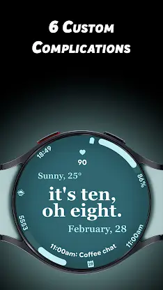Ultra Text - Watch face screenshot 3