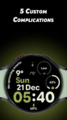 Ultra Time 4 - Watch face screenshot 4