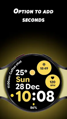 Ultra Time 4 - Watch face screenshot 3