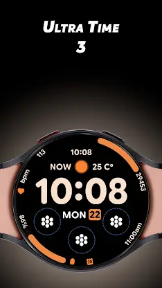 Ultra Time 3 - Watch face screenshot 1