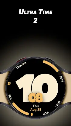 Ultra Time 2 - Watch face screenshot 1