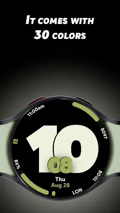 Ultra Time 2 - Watch face screenshot 2