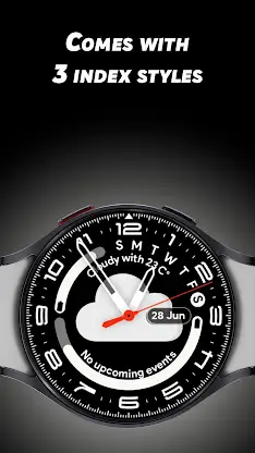 Weather Analog - Watch face screenshot 4