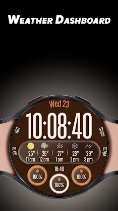 Weather Dashboard - Watch face screenshot 1