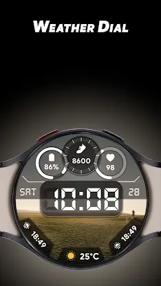 Weather Dial - Watch face screenshot 1