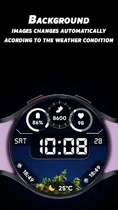 Weather Dial - Watch face screenshot 4
