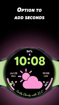 Weather Dial 2 - Watch face screenshot 3