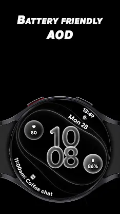 Weather Glass 2 - Watch face screenshot 5