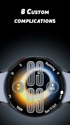 Weather Glow - Watch face screenshot 4