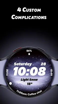 Weather Splash - Watch face screenshot 4