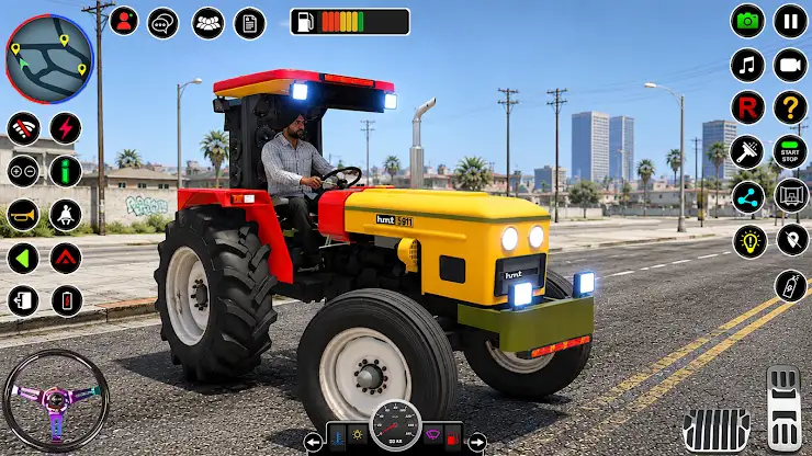 Indian Tractor Games Farming screenshot 1