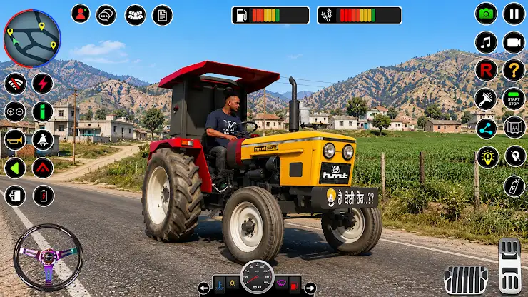 Indian Tractor Games Farming screenshot 6