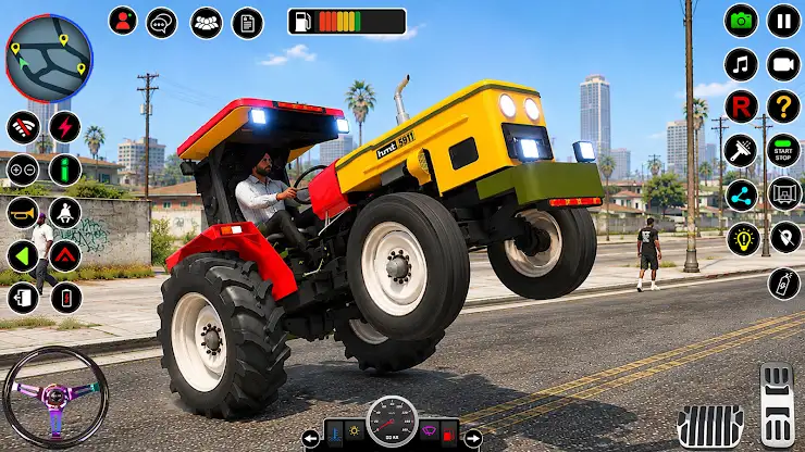 Indian Tractor Games Farming screenshot 3