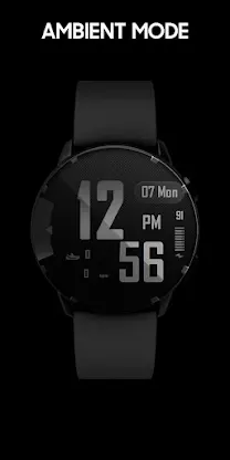[SSP] Clear Grey Watch Face screenshot 2