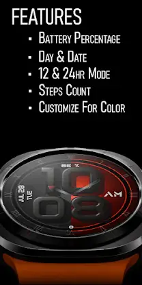 [SSP] Dual Tone Watch Face screenshot 5