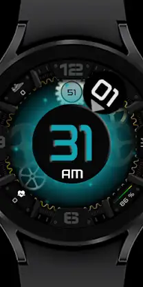 [SSP] Gear Digital Watch Face screenshot 1