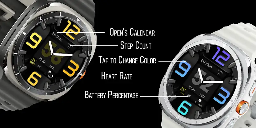 [SSP] Infinity wearOS Face screenshot 6