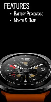 [SSP] - Mag Wheel Watch Face screenshot 4