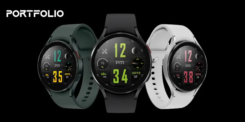 [SSP] Super Digital Watch Face screenshot 5