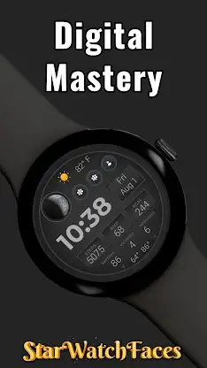 SWF Digital Mastery Watch face screenshot 1
